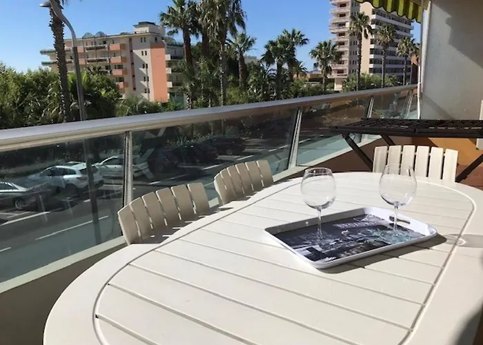 公寓 T2 Climatise Au Centre Du Lavandou, Terrasse, Prox. - Fr-1-308-123